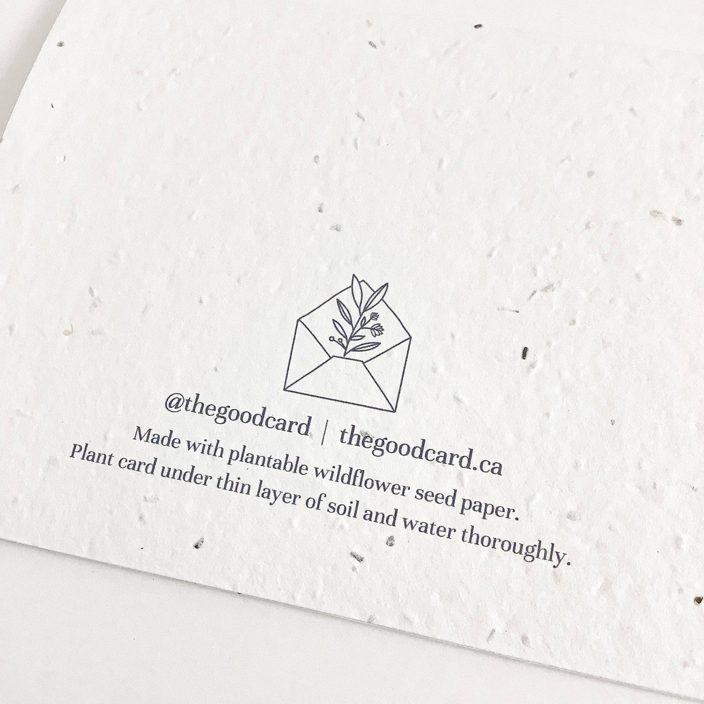 Floral Mom - Plantable Greeting Card -